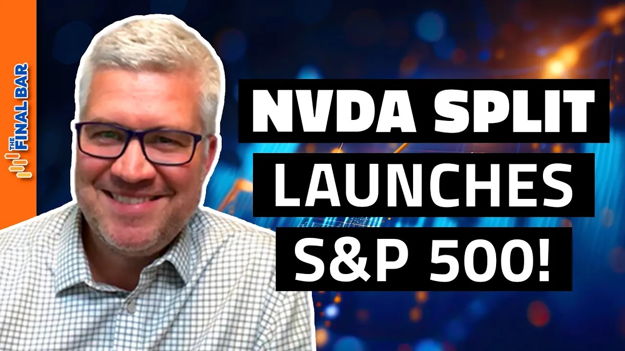 NVDA Stock Split Launches S&P 500 Higher USA Narration