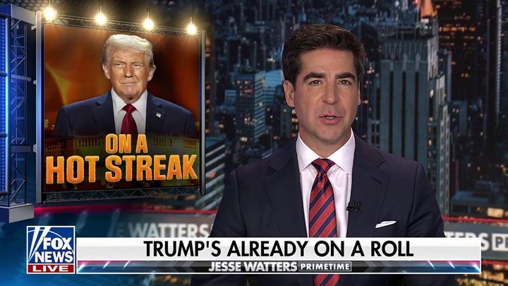 Trump is bringing ‘head-snapping’ change to Washington: Jesse Watters