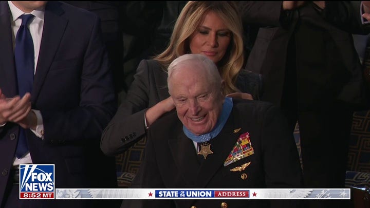 Trump awards back-to-back Medals of Honor during State of the Union address